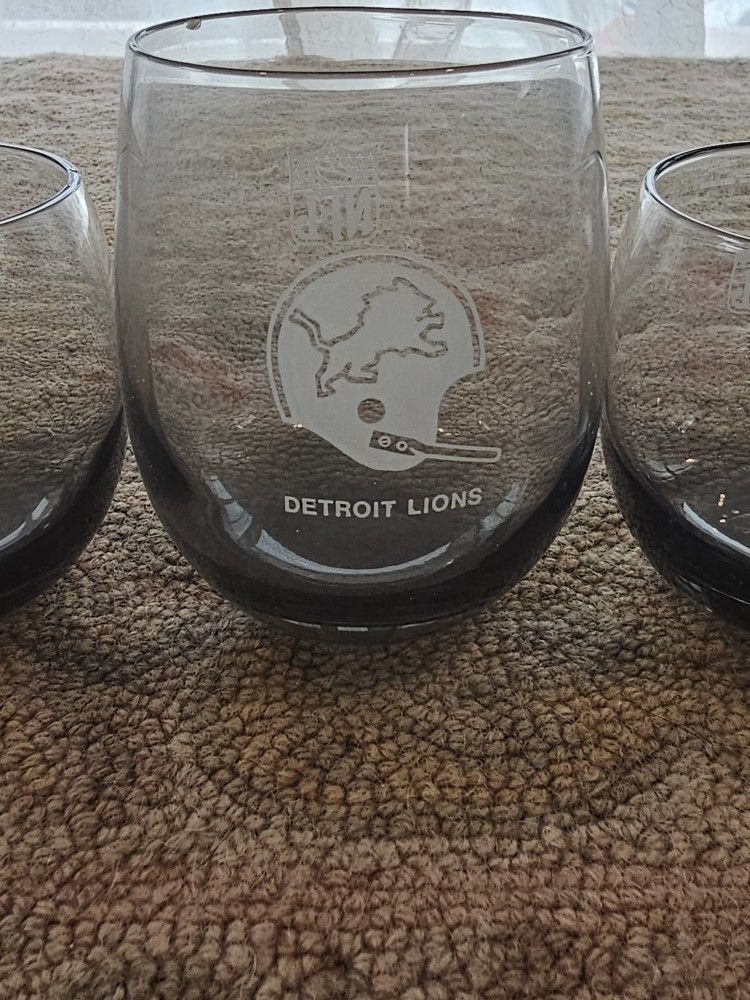 NFL Cocktail Glasses X 5