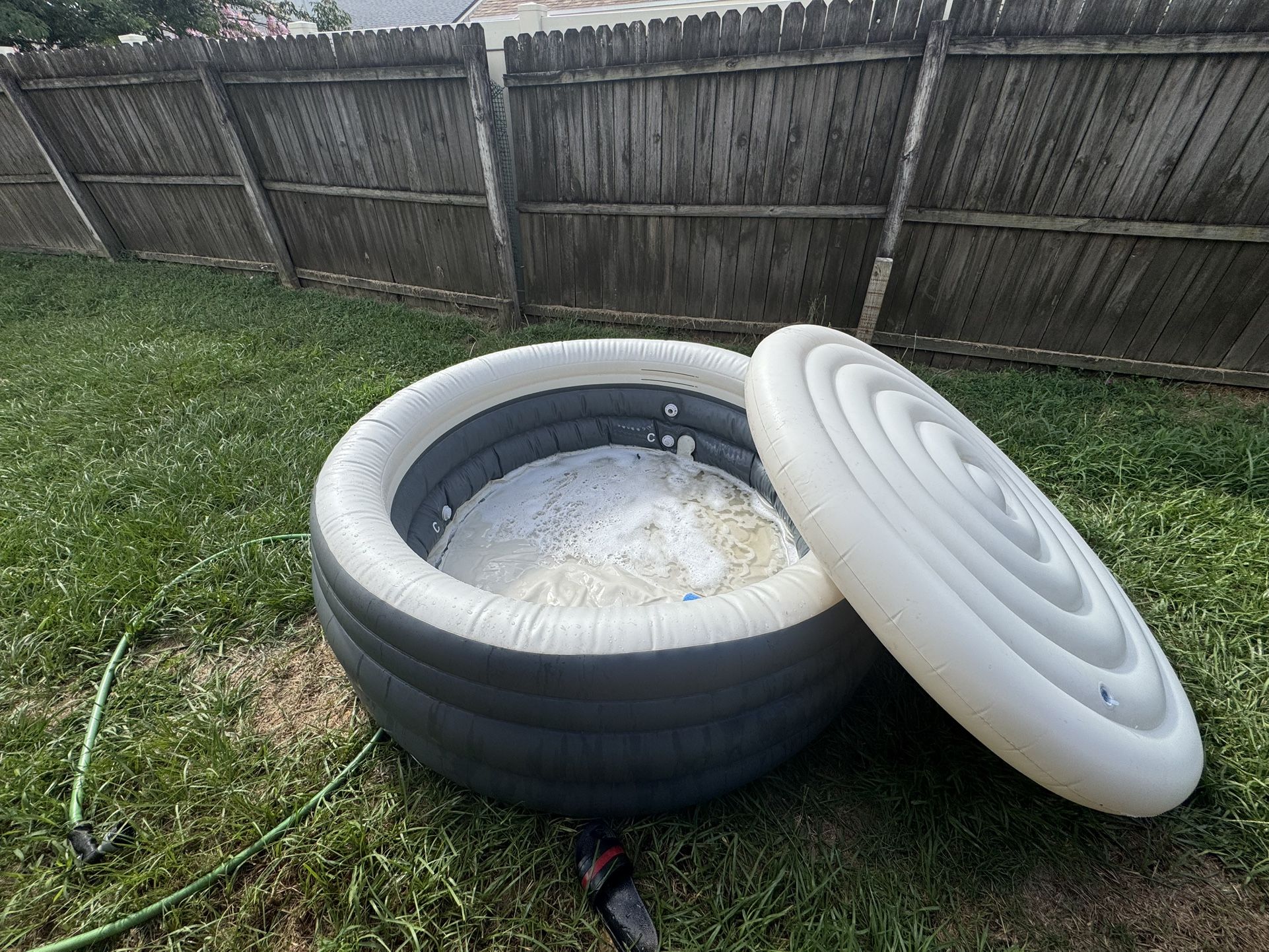 Intex 4 Person Inflatable Square Hot Tub