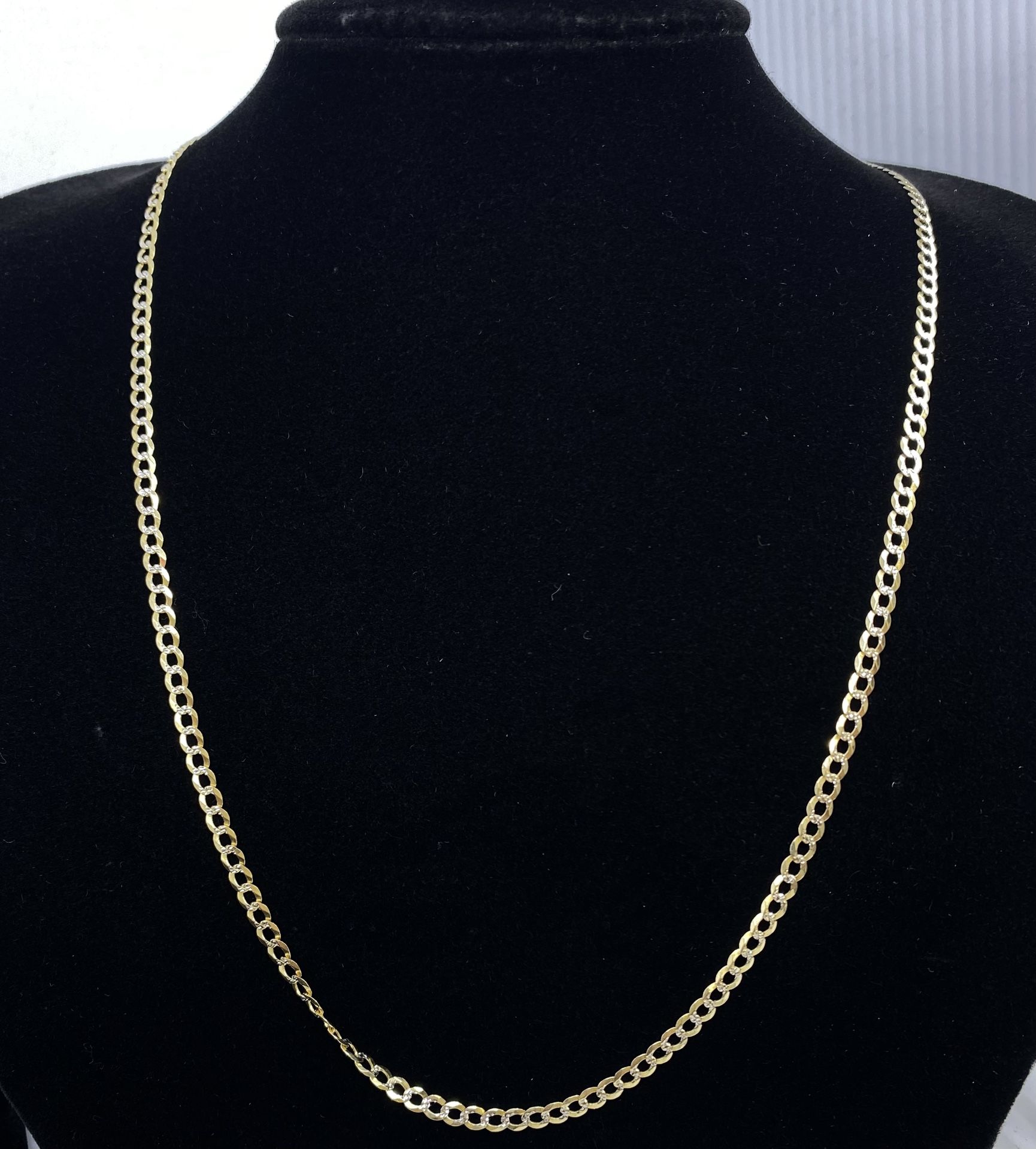 $800 Two Tone Gold Cuban Chain