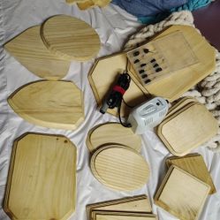 Walnut Hollow Wood Burner And Accessories 