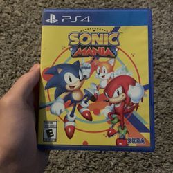Sonic Mania PS4/ps5 Disc 