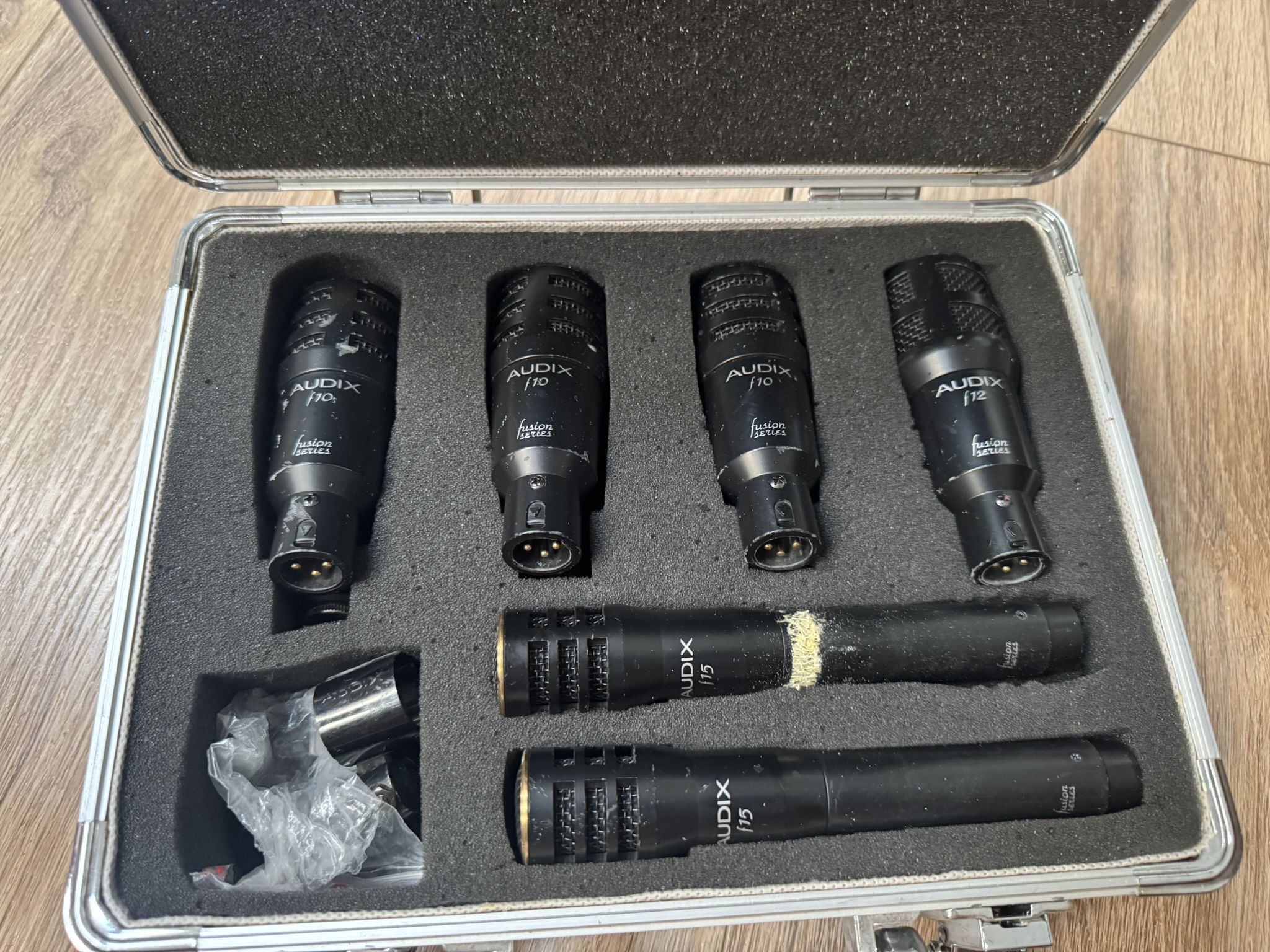 Audix Drum mic set w/ D-Vice Clips
