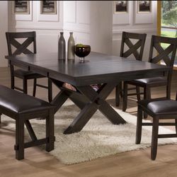 BEAUTIFUL NEW KELLY DINING SET ON SALE ONLY $599. IN STOCK SAME DAY DELIVERY 🚚 EASY FINANCING 