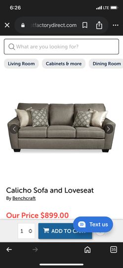 Couch & Loveseat 