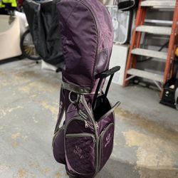 SGF purple Golf bag and clubs golf set