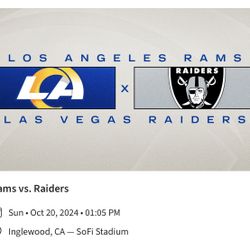 Rams Vs Raiders