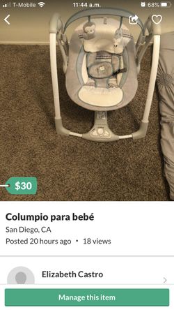 Columpio de bebé