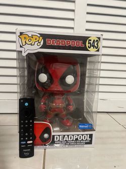 Funko Pop! Deadpool #543 Vinyl Figure Bobblehead Red/Black 10 "