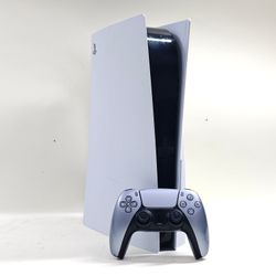 Sony PlayStation 5 Disc Edition PS5 825GB White Console Gaming System CFI-1215A