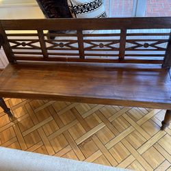 Vintage Wooden Bench