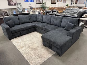 Black Sofa Sectional Sleeper