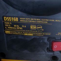 15 Gallons Air compressor 