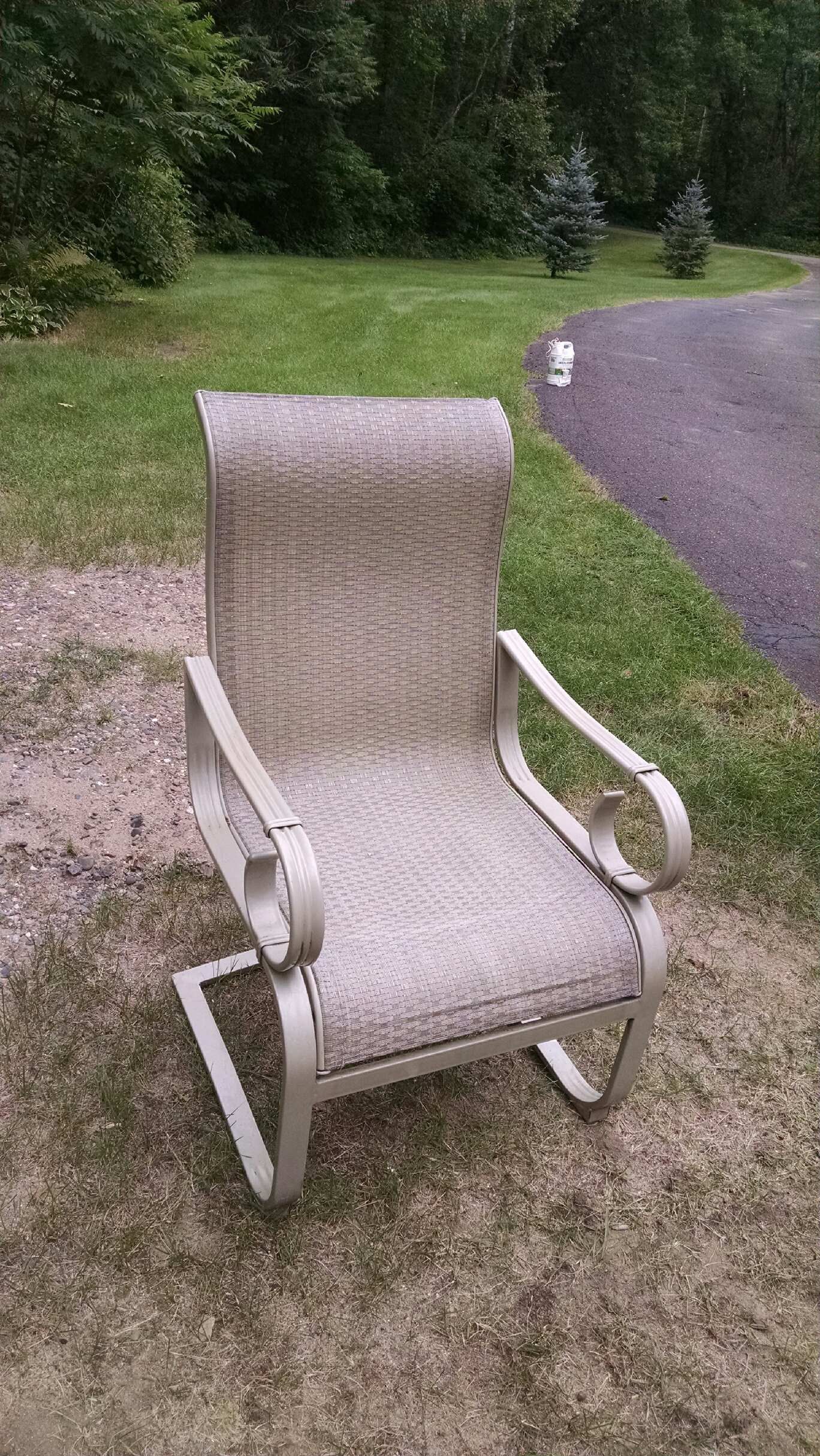 Outdoor patio chairs reduced to $90