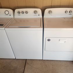 Washer And Dryer Electric Whirlpool With Warranty $450