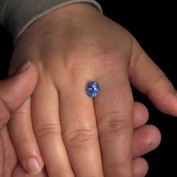 3.39 Ct IGI Certified Natural Color Change Sapphire - Sri Lanka - No Heat