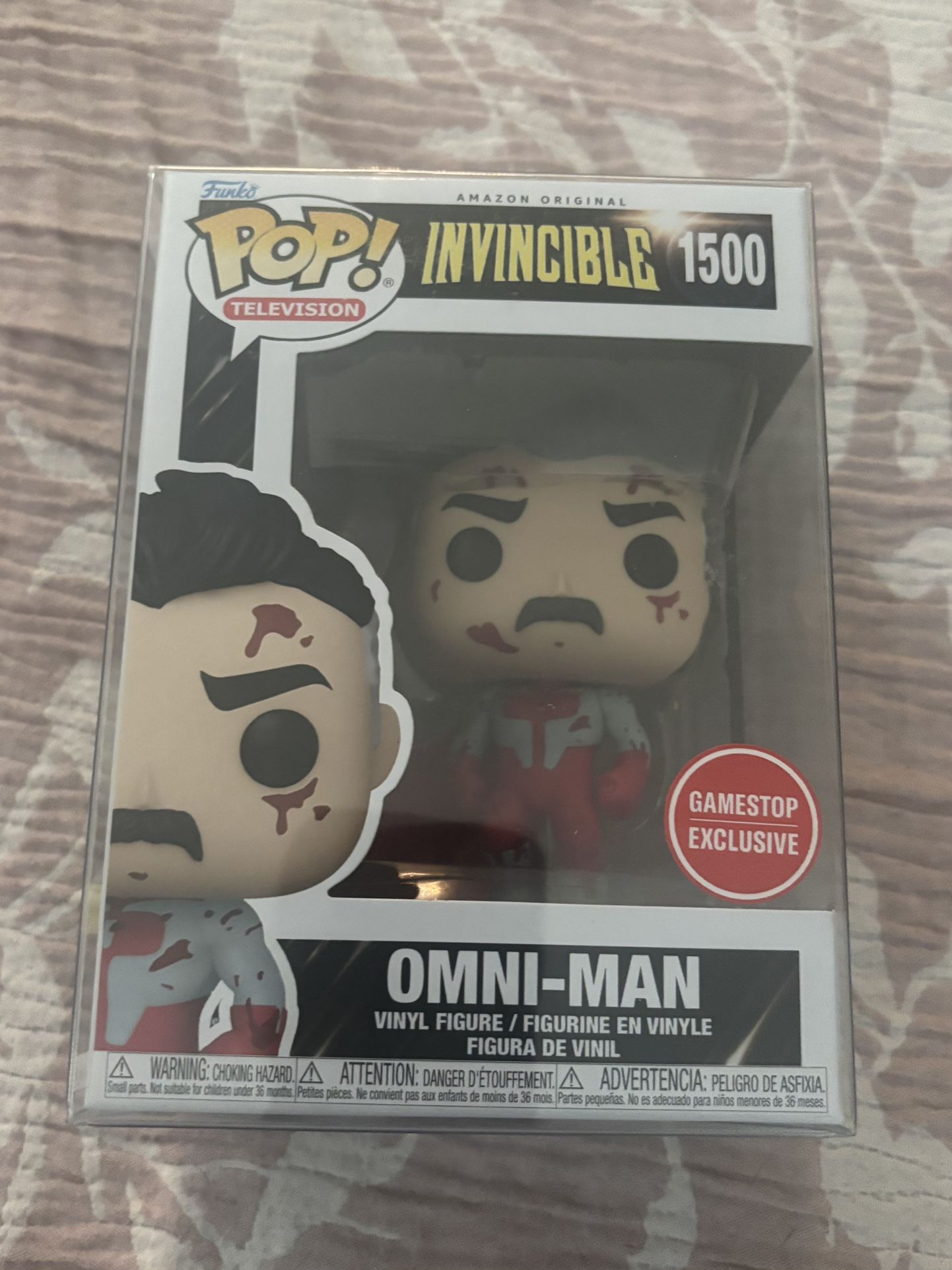 Invincible Television Series: Omni-Man #1500 Funko Pop. GameStop Exclusive.