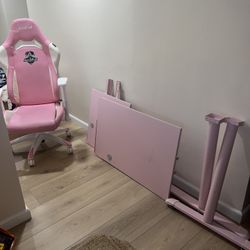 Pink Gaming Set Up For Sale 