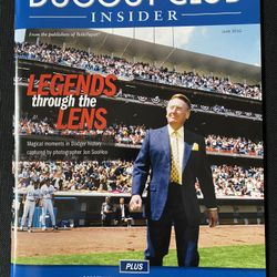 LA Dodgers Vin Scully dugout club Magazine MLB Ohtani Shohei