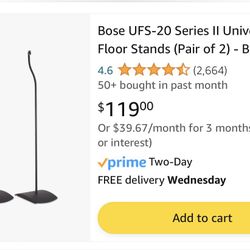 BOSE SPEAKER STANDS