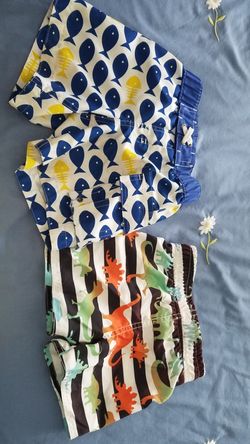Kids swimming trunks size 12m, 18m