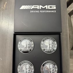 Amg Hub Cap- With Amg Emblem, Set Of 4 - Mercedes-Benz