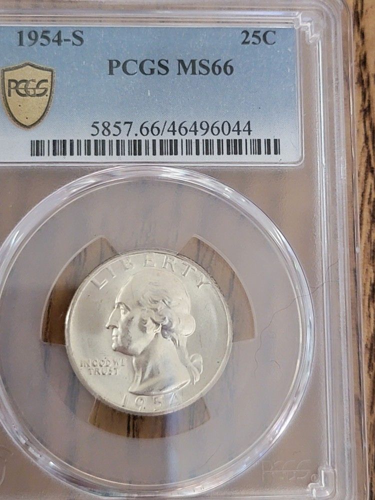 1954 S Washington Quarter