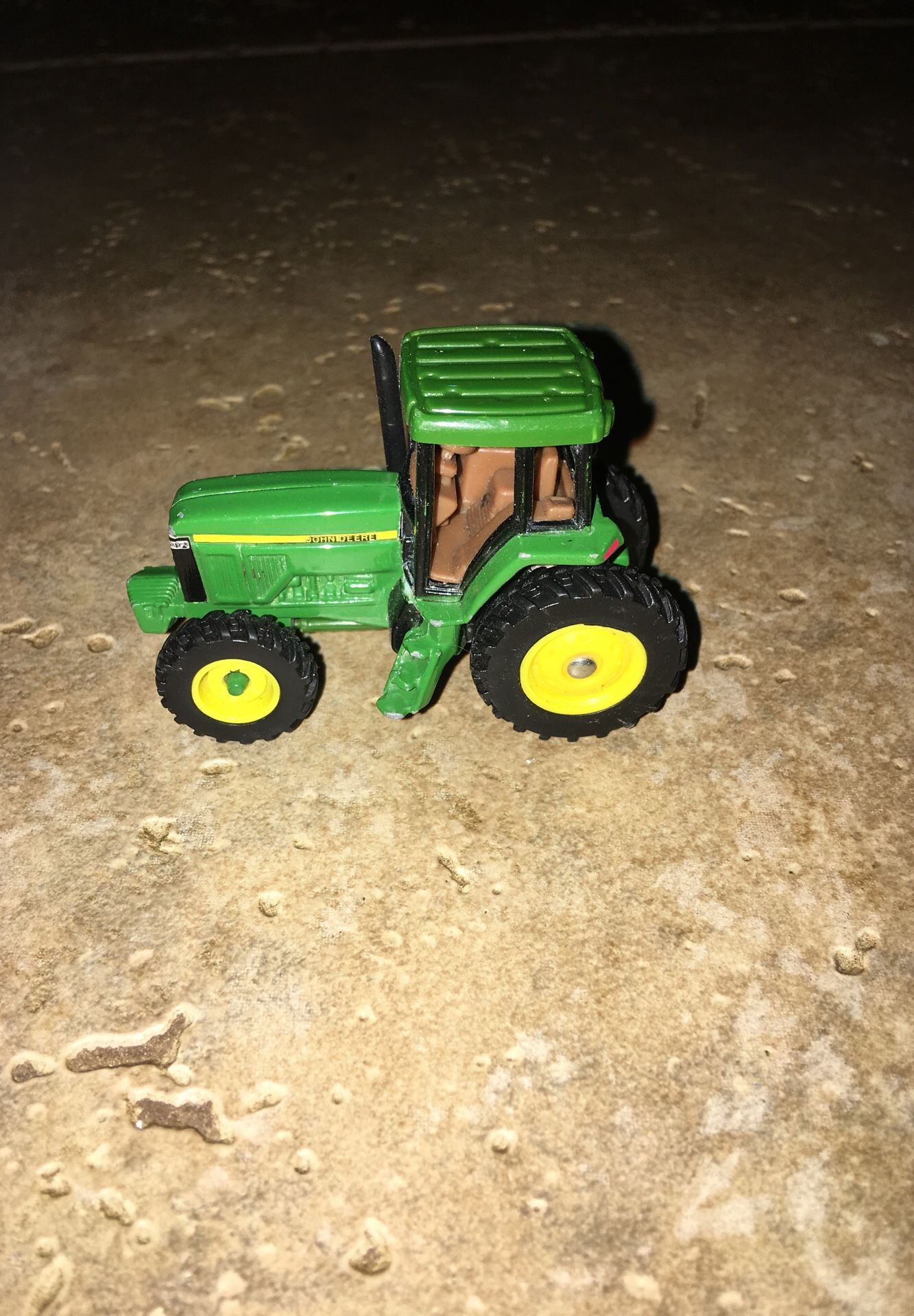 John Deere Small Metal Tractor Toy