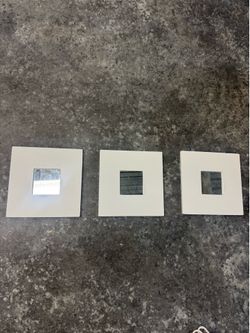 Set of 3 Decorative Wall Mirrors