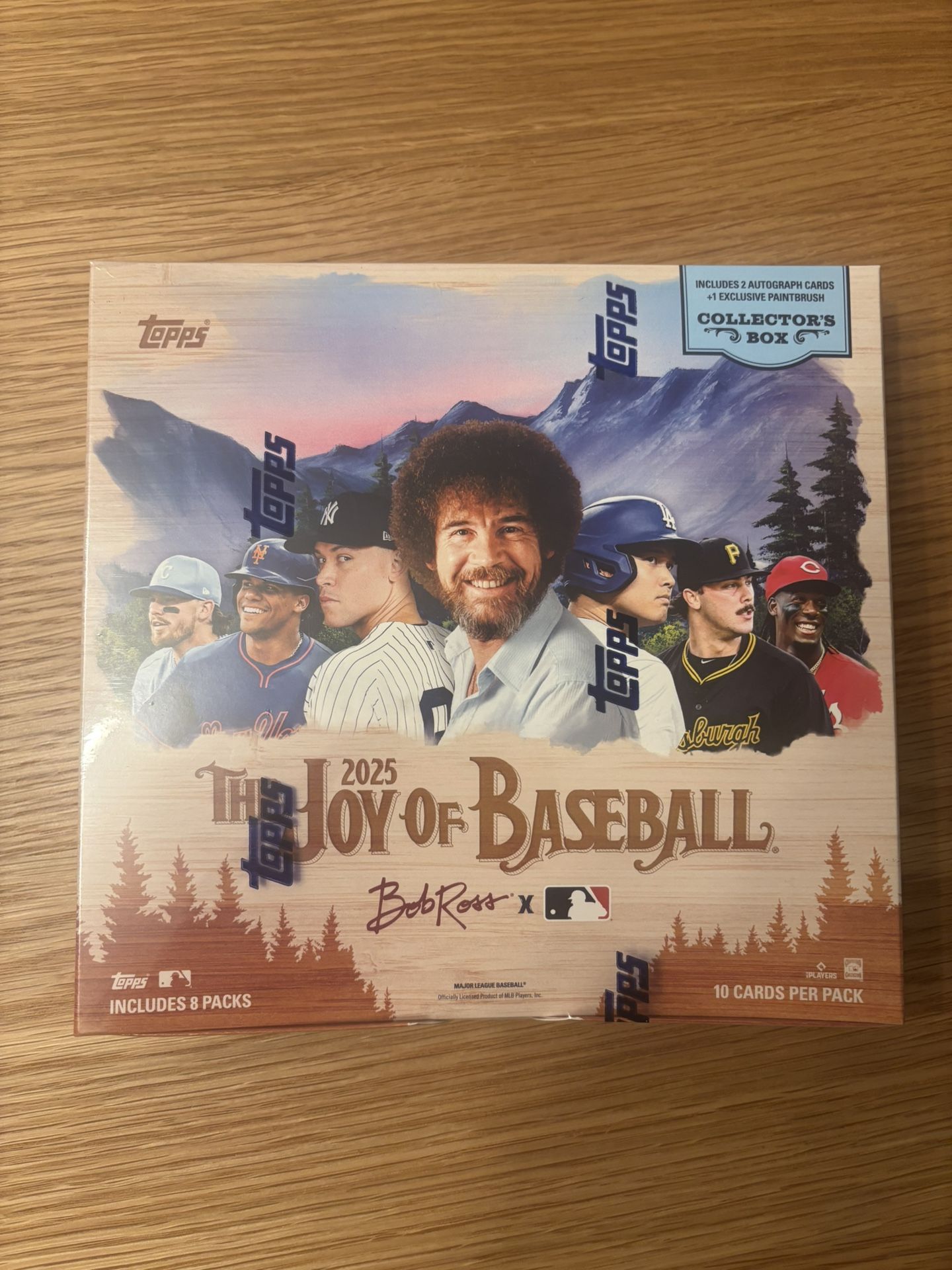 2025 Topps The Joy Of Baseball Collectors Edition Hobby Box Bob Ross