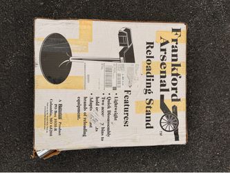 Discontinued Frankford arsenal reloading stand
