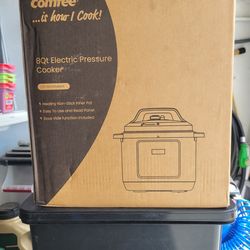New Comfee 8 QT Electric Pressure Cooker with 16 Cooking Functions $60