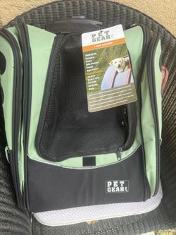 NEW Dog Carrier - backpack, tote, roller bag, car seat - up to 15 lbs