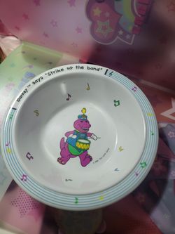 Vintage barney bowl