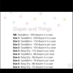 Pampers And Diapers