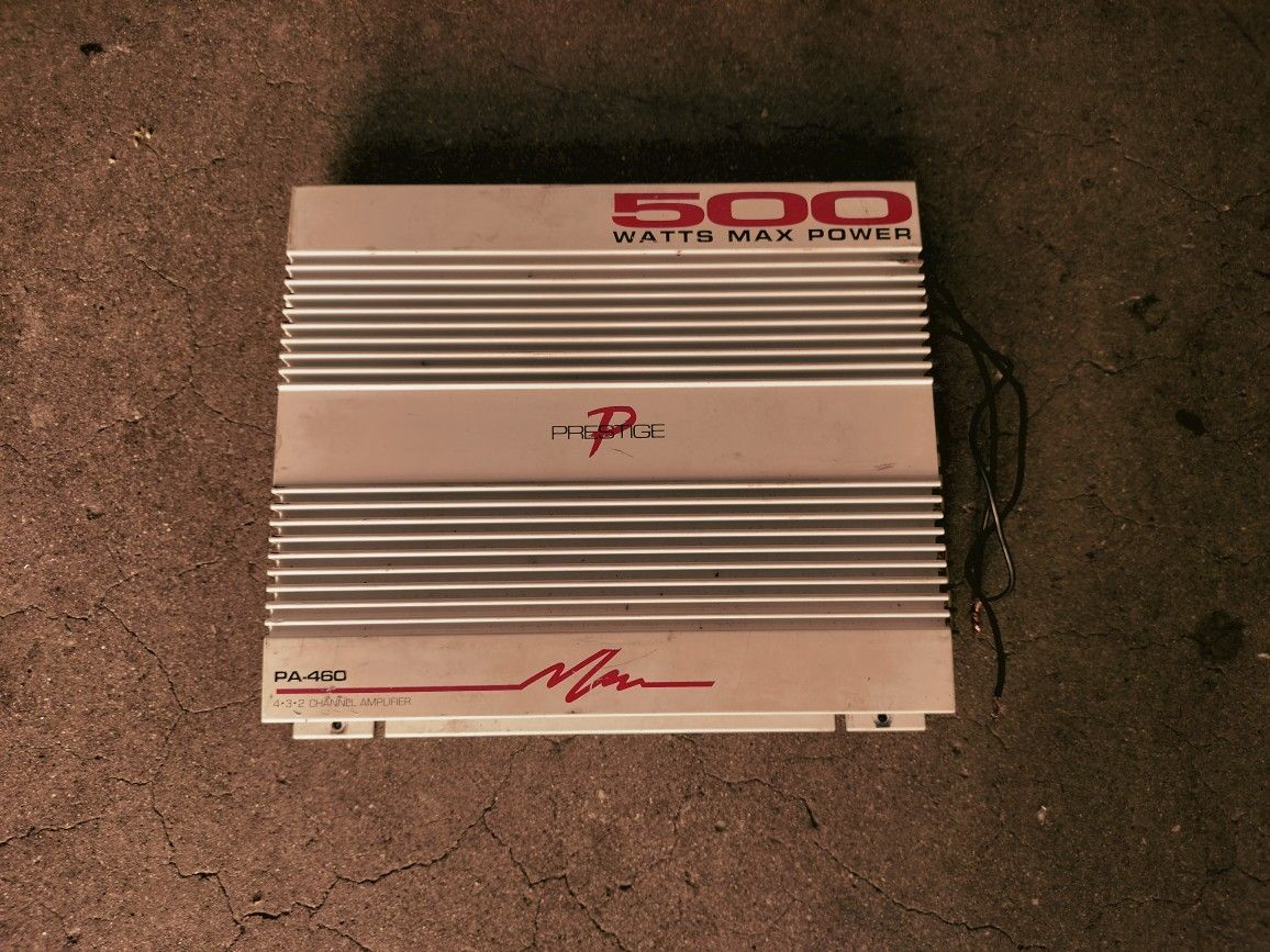 Prestige PA-460 Car Amplifier