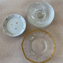 Misc Saucers/ Ashtrays