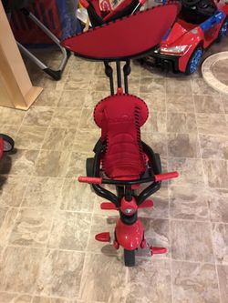 Ride & stand stroller
