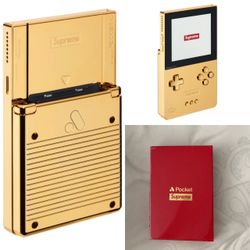 Analogue Pocket Supreme Edition Gold Handheld Console