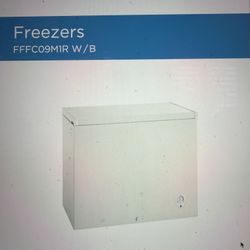 8.7 FRIGIDAIRE Chest Freezer. Perfect. 