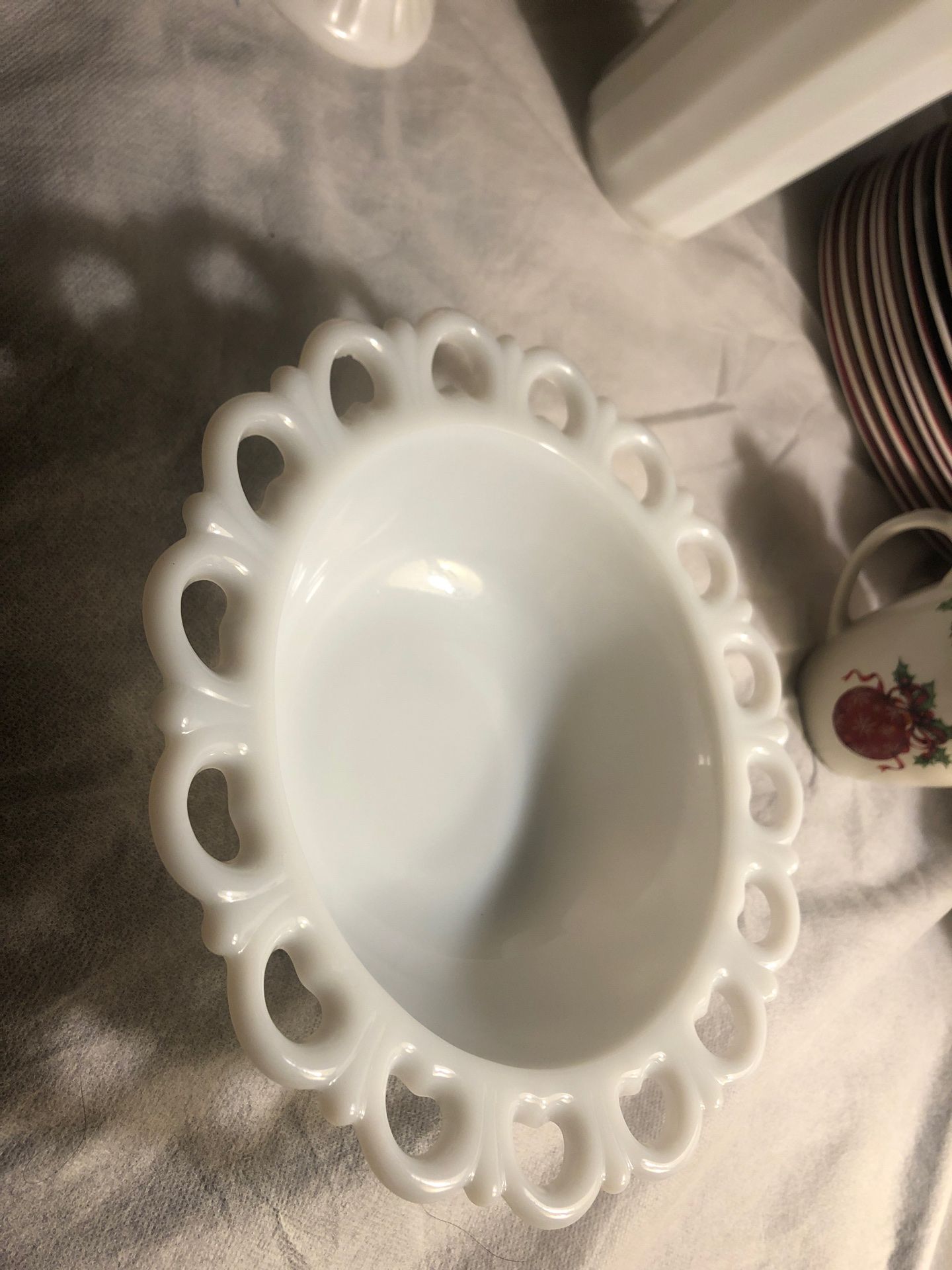 Milk glass