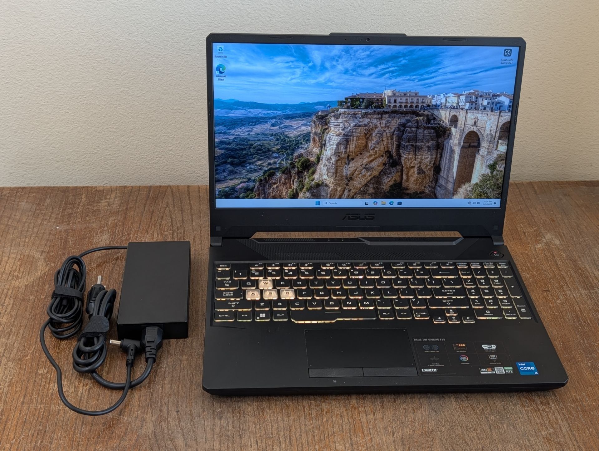Asus TUF F15 Intel Core i5 11400H + RTX 3050 Windows 11 Gaming Laptop