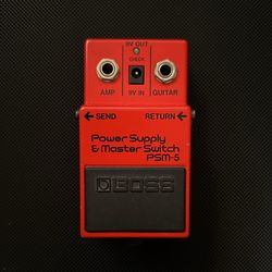 Vintage Boss PSM-5 Power Supply and Master Switch (MIJ)
