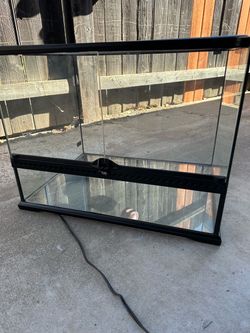 Glass Reptile Terrarium Enclosure