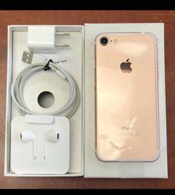 Apple IPhone 7 32GB R.Gold / Fully Functional / Clean ESN Guaranteed / Extras