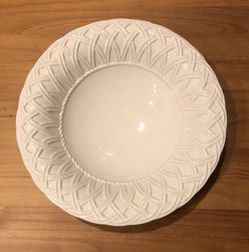 Tiffany & Co. basketweave bowl