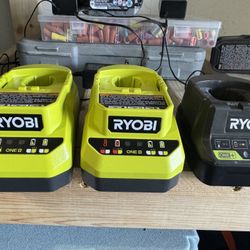 Ryobi Battery Chargers Only