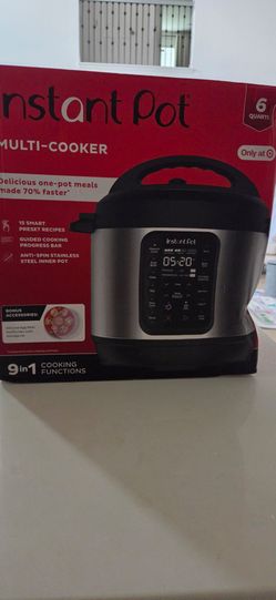 Brand new in box 6 quart Instant Pot pressure cooker