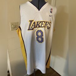 Vintage Nike Los Angeles Lakers Kobe Bryant #8 Swingman NBA Jersey Men’s Sz XL
