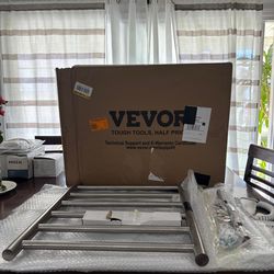 VEVOR 6 Bars Towel Warmer Rack, Wall Mounted Heated Towel Rack for Bathroom, IPX5 Waterpoof Towel Heater Rack with Timer & LED Display Screen, 5 Level