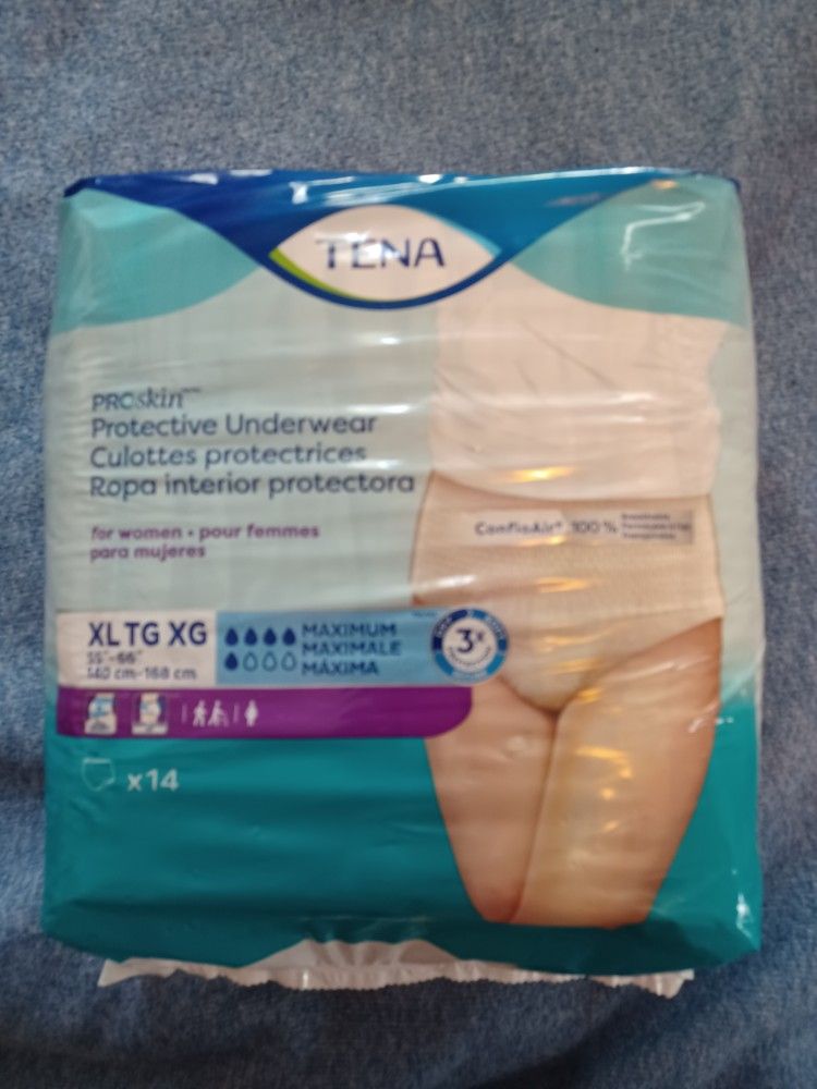 Tena (Proskin) Protective Underwear X Lg Maximum 14 Pk